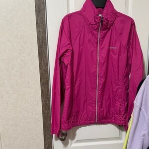 Columbia Lightweight Windbreaker Jacket - Magenta